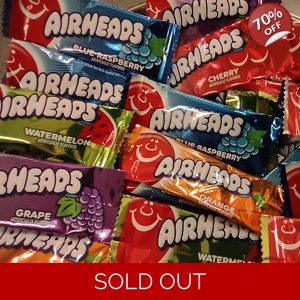 Airheads Mini Chew Bars - Assorted Fruit Chews Air Heads